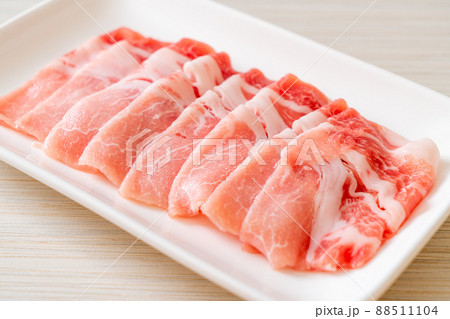 fresh pork sirloin sliced 88511104