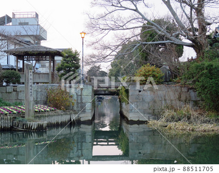 柳川城 堀水門 88511705