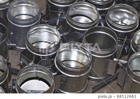 Elements and parts made of galvanized sheet for various ventilation systems Elements and parts made of galvanized sheet for various ventilation systems 88512661