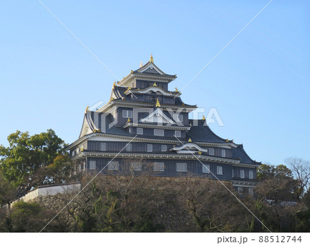 岡山城 天守閣 岡山城 天守閣 88512744