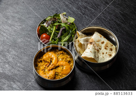 スパイスカレー Spinach and bean spice curry スパイスカレー Spinach and bean spice curry 88513633