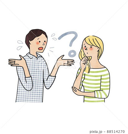 外国語が通じなくて困る日本人男性 88514270