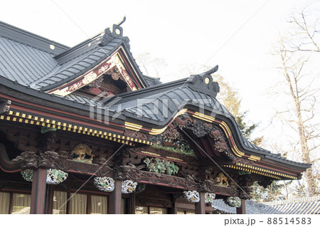 国宝　歓喜院　拝殿　聖天堂　埼玉県熊谷市妻沼　妻沼聖天山　埼玉日光　建築　寺院　仏教 88514583
