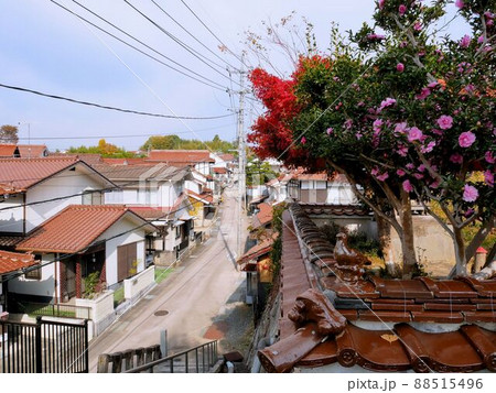 東広島市高屋町白市 西福寺から見える町並み 東広島市高屋町白市 西福寺から見える町並み 88515496