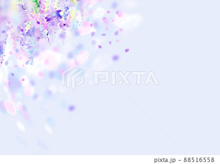 藤の花 背景素材 藤の花 背景素材 88516558