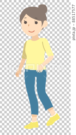 若い女性のイラスト 88517577