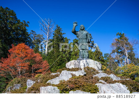 埼玉県秩父市 三峯神社 日本武尊銅像 88518927