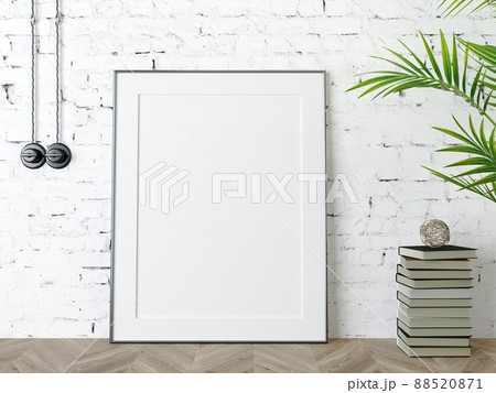 Mockup empty picture for a living room Mockup empty picture for a living room 88520871