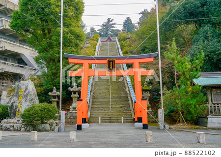 高良大社鳥居の風景 88522102