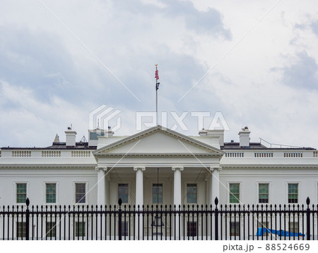 Overcast view of The White House 88524669