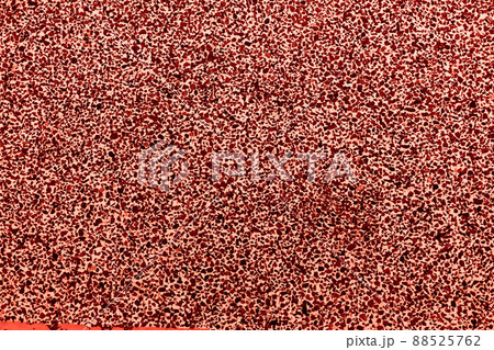 赤い アスファルト　道路　路面　テクスチャー  88525762