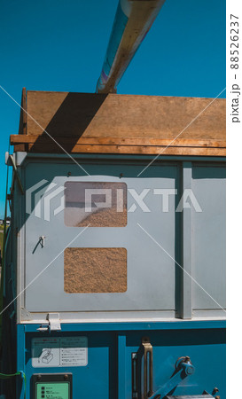 コンバインからコンテナへの籾排出 コンバインからコンテナへの籾排出 88526237