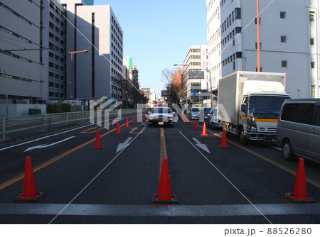 大阪市内で実施された、不発弾処理に伴う交通規制 大阪市内で実施された、不発弾処理に伴う交通規制 88526280