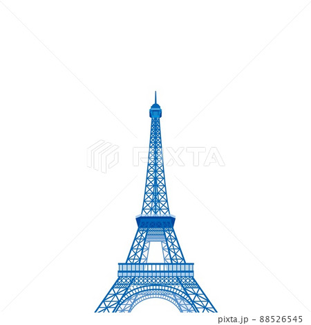 エッフェル塔 Tour Eiffel パリ Parisのイラスト素材