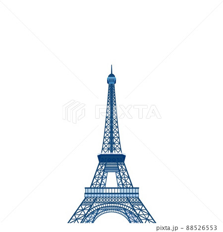 エッフェル塔 Tour Eiffel パリ Parisのイラスト素材