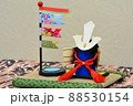 こどもの日　和風　兜　こいのぼり 88530154