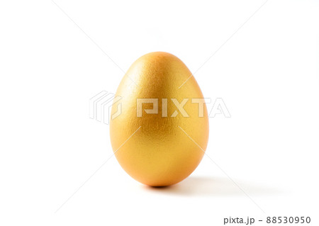 golden a easter egg isolated 88530950