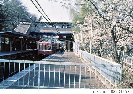 昭和51年　京急700型　弘明寺駅　横浜市　 古いカラー写真　神奈川県　記録写真 88531453