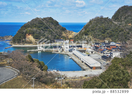 兵庫県新温泉町 七坂八峠展望台からの景色 兵庫県新温泉町 七坂八峠展望台からの景色 88532899