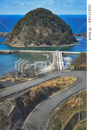 兵庫県新温泉町 七坂八峠展望台からの景色 兵庫県新温泉町 七坂八峠展望台からの景色 88532900