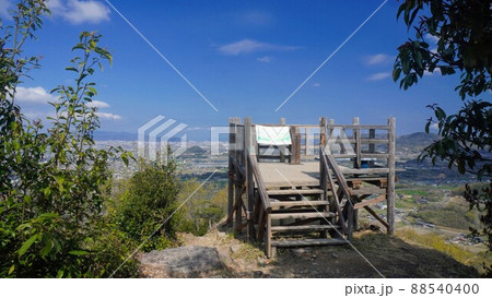 白山山頂の展望台【香川県三木町】 88540400