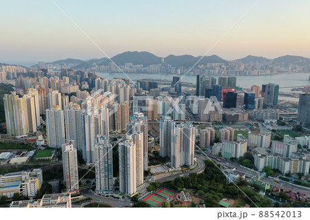 the cityscape of residential Area at kwun tong district, hk 3 April 2022 the cityscape of residential Area at kwun tong district, hk 3 April 2022 88542013