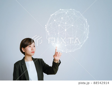 バーチャル　ビジネス 88542914