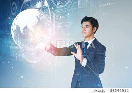 バーチャル　ビジネス 88542916