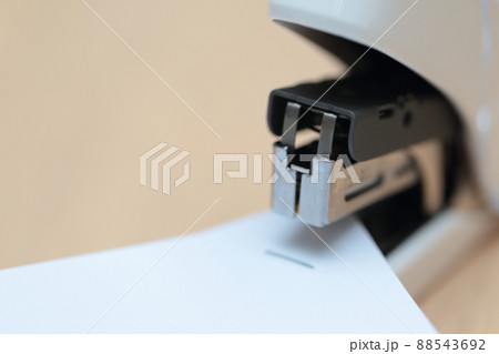 書類をホッチキスで纒める 書類をホッチキスで纒める 88543692