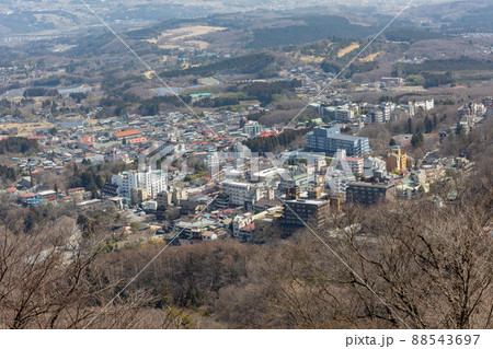 榛名山 高根展望台から見る伊香保温泉 榛名山 高根展望台から見る伊香保温泉 88543697