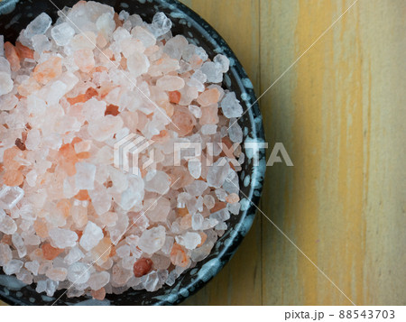 The Himalayan Rock Salt image for food or health concept The Himalayan Rock Salt image for food or health concept 88543703