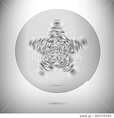Abstract spiral texture 88544499