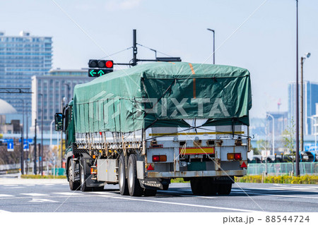 日本の交通　特殊車両　ロジスティクス 88544724