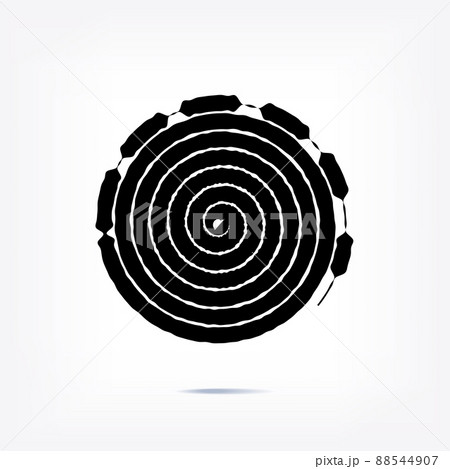 Stripe circle background, abstract pattern. Radial graphic element. Stripe circle background, abstract pattern. Radial graphic element. 88544907
