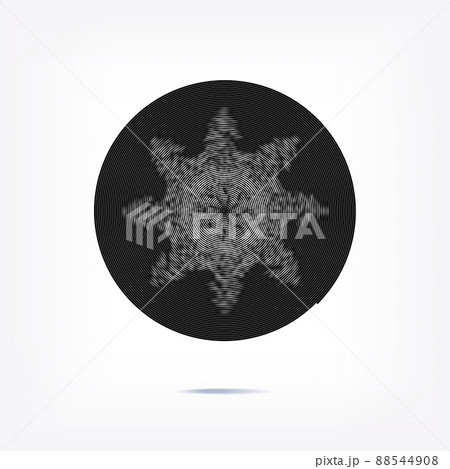 Stripe circle background, abstract pattern. Radial graphic element. Stripe circle background, abstract pattern. Radial graphic element. 88544908