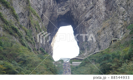 中国 張家界 天門山風景区 中国 張家界 天門山風景区 88544933