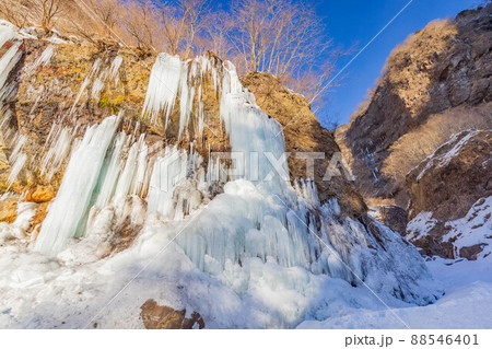 【栃木県】冬の雲竜渓谷_氷柱群_21 88546401