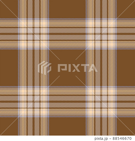 Plaid seamless pattern. Check fabric texture. Vector textile print. 88546670