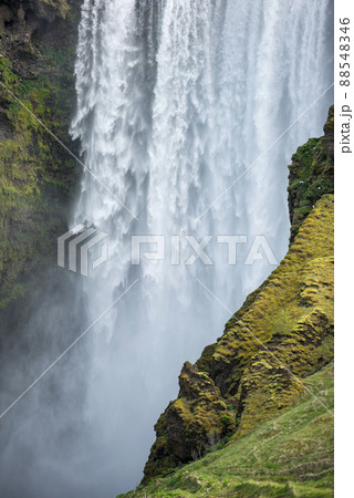 Skogafoss waterfall in Iceland Skogafoss waterfall in Iceland 88548346