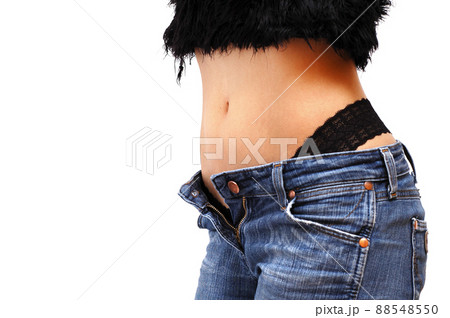 Sexy ass of a woman in jeans 88548550