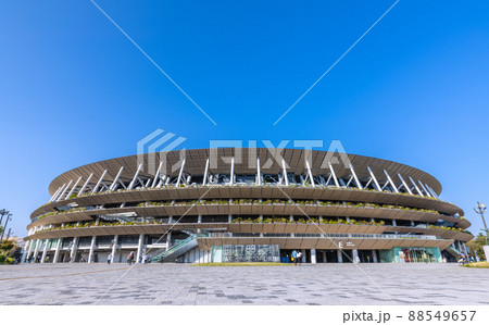 日本の東京都市景観 新国立競技場などを望む 日本の東京都市景観 新国立競技場などを望む 88549657