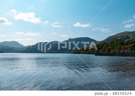 Ullswater Lake landscape, UK Ullswater Lake landscape, UK 88550324