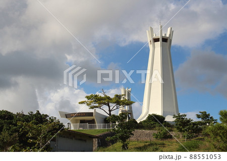 沖縄平和祈念堂 沖縄平和記念公園 沖縄県 糸満市 摩文仁 沖縄平和祈念堂 沖縄平和記念公園 沖縄県 糸満市 摩文仁 88551053