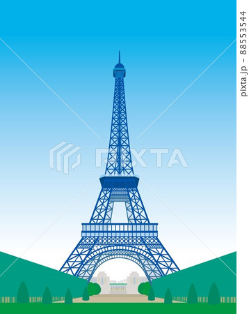 エッフェル塔　tour　eiffel　パリ　paris 88553544