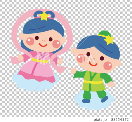 織姫と彦星 織姫と彦星 88554572