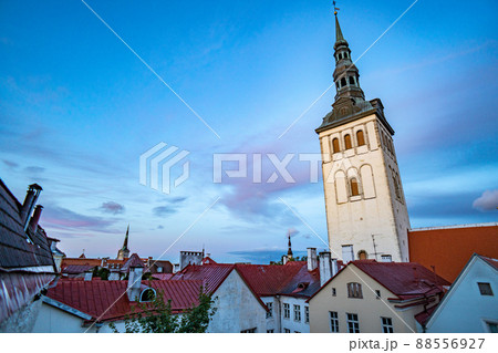 エストニア タリン 旧市街地 聖ニコラス教会 エストニア タリン 旧市街地 聖ニコラス教会 88556927
