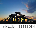 富津岬の夕暮れ 88558034