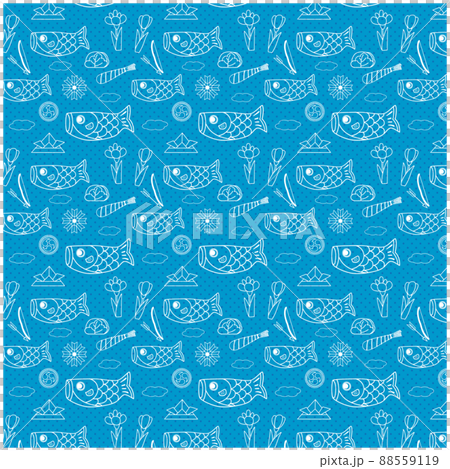 Children's Day Material Pattern Pattern Monochrome Background Blue 88559119