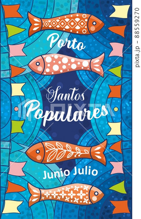 Santos Populares Portugal Event poster sardines Santos Populares Portugal Event poster sardines 88559270