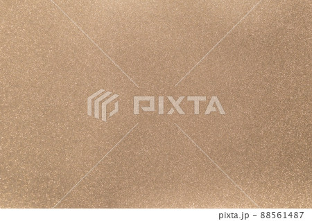 ベージュ色の和紙　単色無地のバックイメージ　背景テクスチャー素材 88561487
